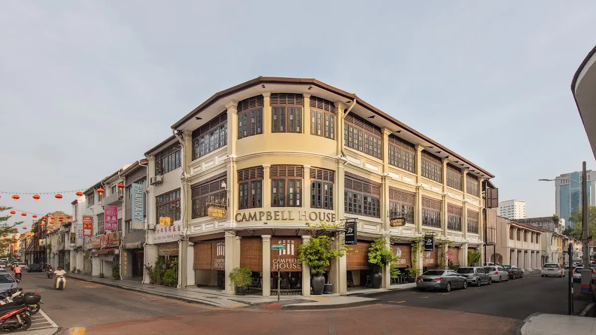 Top 10 Homestays in Penang 2026 7 Campbell House Penang boutique heritage homestay George Town