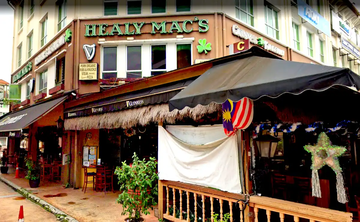 Top 10 Western Food in Ipoh 2026 8 Healy Mac's Irish Bar Restaurant Ipoh Greentown western food pub
