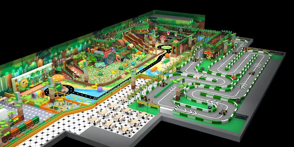 Top 10 Indoor Playgrounds in KL & Selangor 2026 9 Kinzo Land amusement park and go-kart The Mines Seri Kembangan