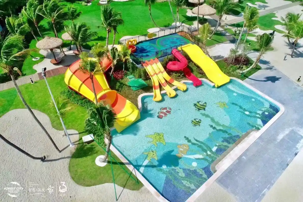 Top 10 Theme Parks in Johor Bahru 2026 10 Forest City Water Park slides Gelang Patah Johor