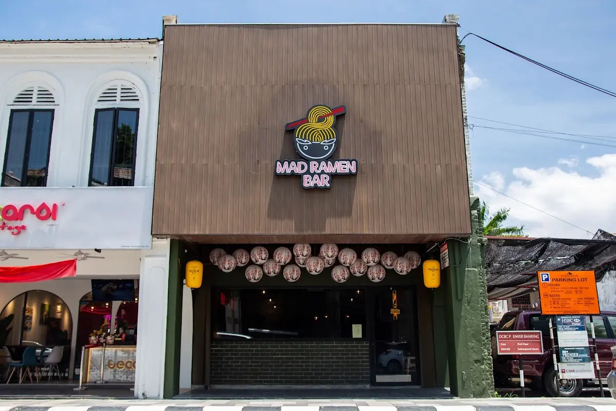 Top 10 Japanese Food in Ipoh 2026 11 Mad Ramen Bar Ipoh Japanese ramen bowl on Jalan Market