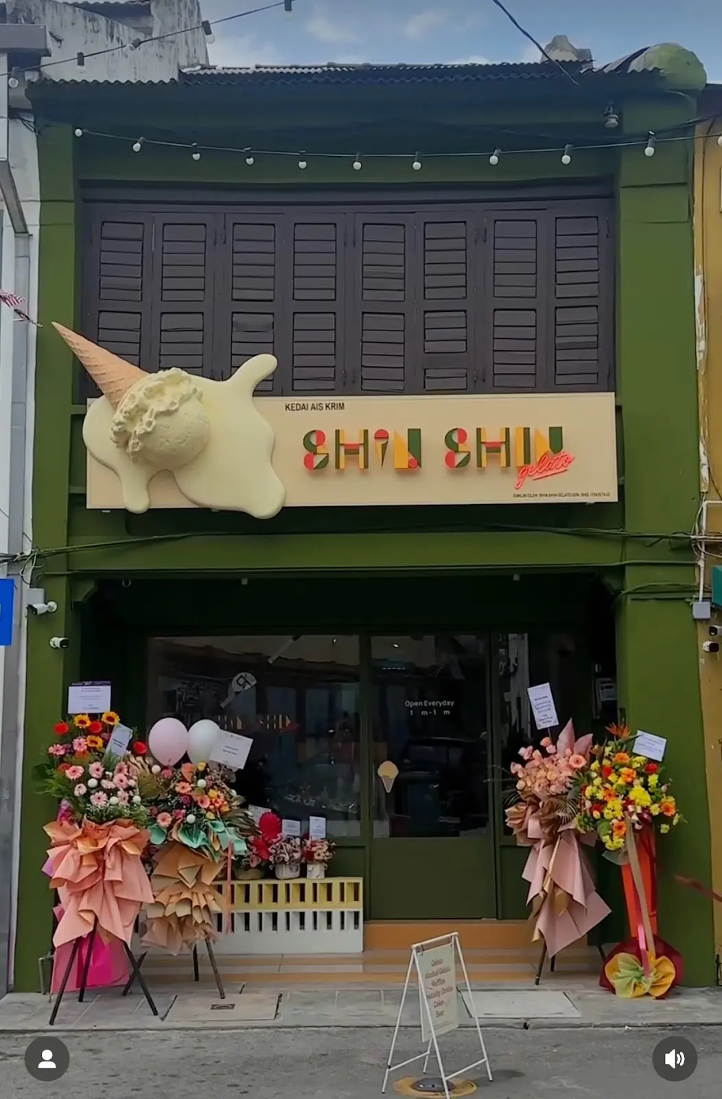 Top 10 Gelato in Penang 2026 11 Shin Shin Gelato Love Lane George Town Penang artisan gelato