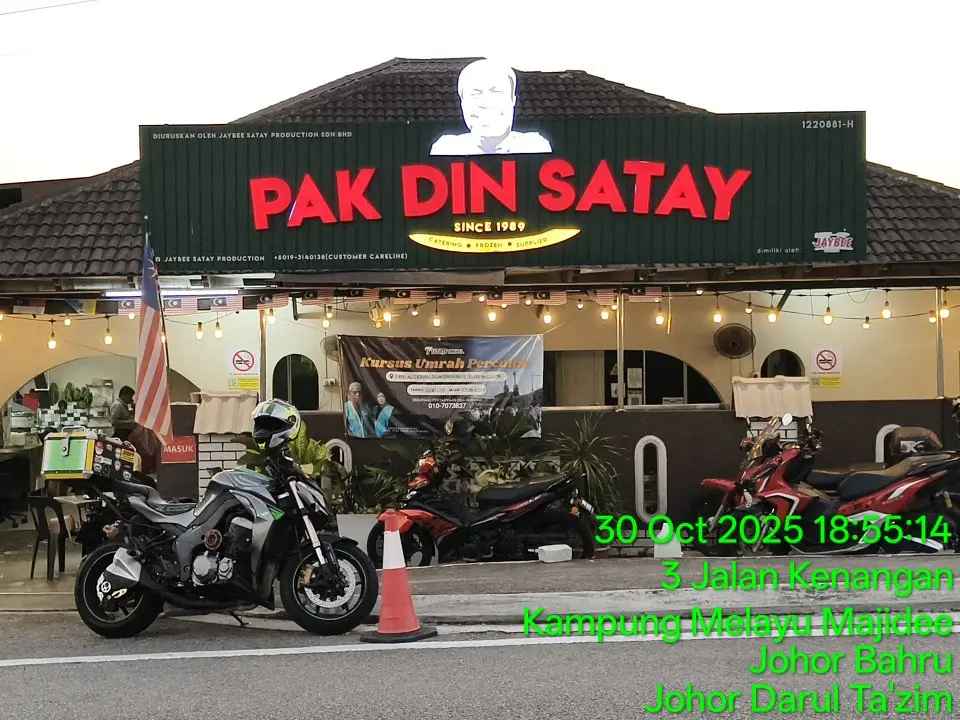 Top 10 Satay in Johor Bahru 2026 9 Pak Din Satay Kampung Melayu Majidee Johor Bahru charcoal satay