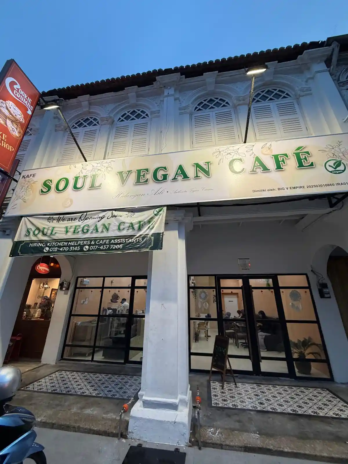 Top 10 Vegan Restaurants in Penang 2026 10 Soul Vegan Cafe Chulia Street George Town Penang plant-based