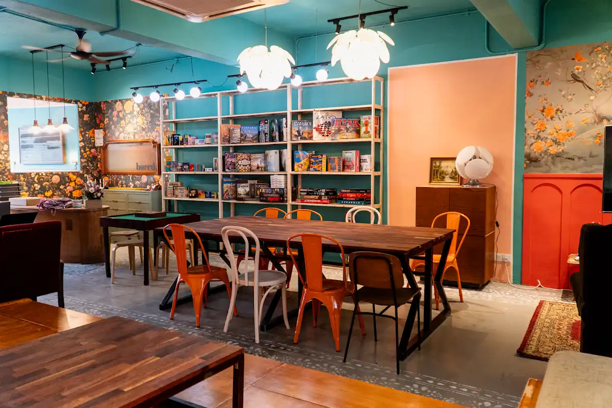 Top 10 Board Game Cafes in KL & Selangor 2026 5 Bored board game cafe Damansara Jaya Petaling Jaya Selangor games library