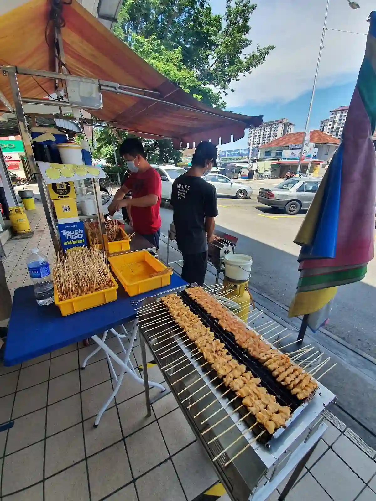 Top 10 Satay in Penang 2026 7 Eaton Satay Green Lane Jelutong Penang charcoal satay